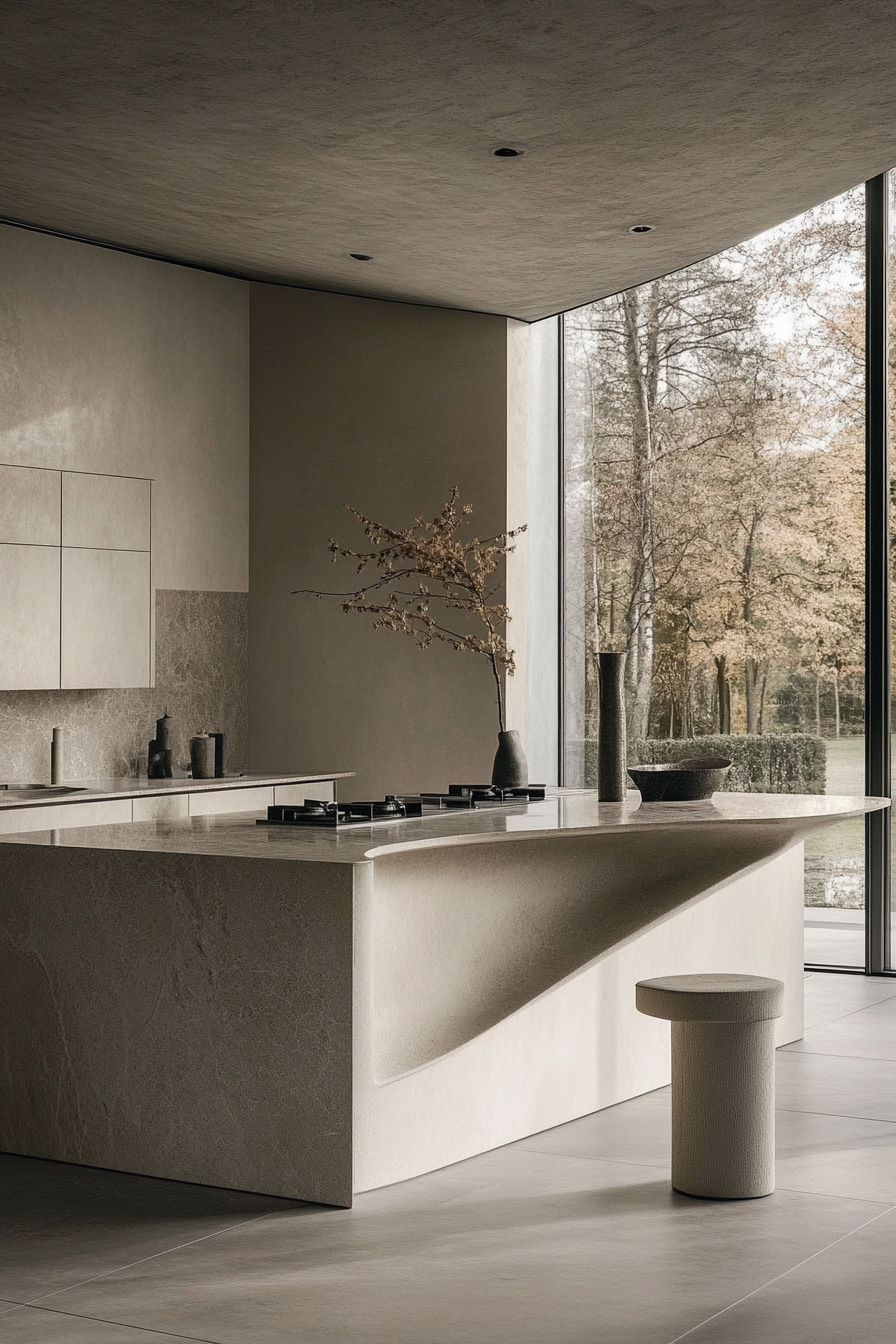 22. Sleek and Minimalist (Luxury Kitchen Ideas) - Luxury Kitchen Ideas