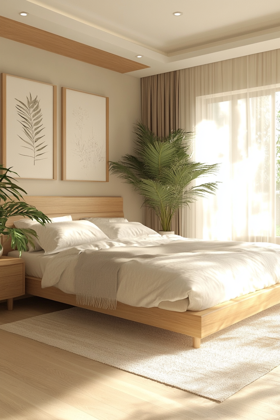 8. Zen Bedroom (Simple Bedroom Ideas) - Simple Bedroom Ideas