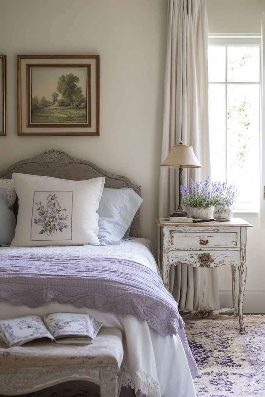 15. French Country Bedroom (Simple Bedroom Ideas) - Simple Bedroom Ideas